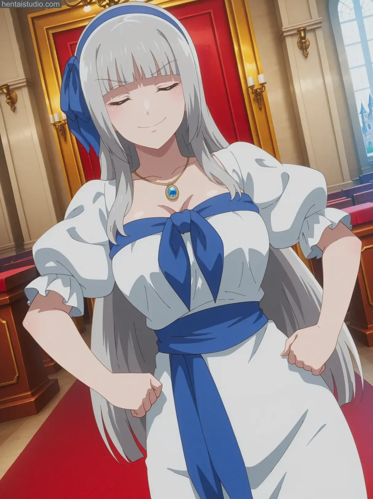 Mylene Rapha Holfort from Trapped In A Dating Sim: The World Of Otome Games Is Tough For Mobs hentai art 6 of 125