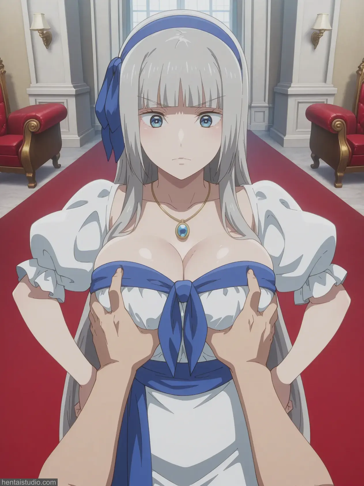 Mylene Rapha Holfort from Trapped In A Dating Sim: The World Of Otome Games Is Tough For Mobs hentai art 9 of 125