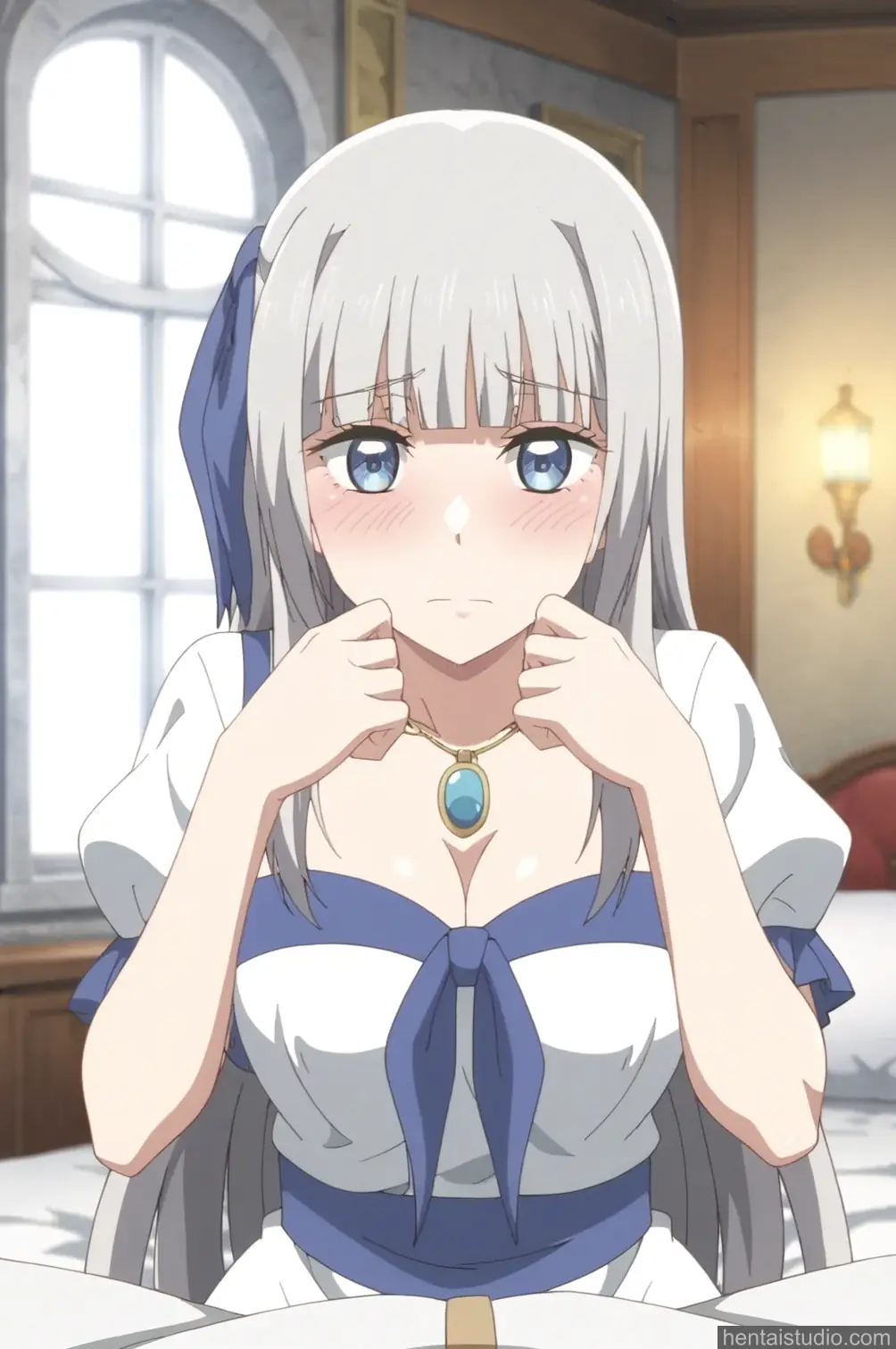 Mylene Rapha Holfort from Trapped In A Dating Sim: The World Of Otome Games Is Tough For Mobs hentai art 1 of 212