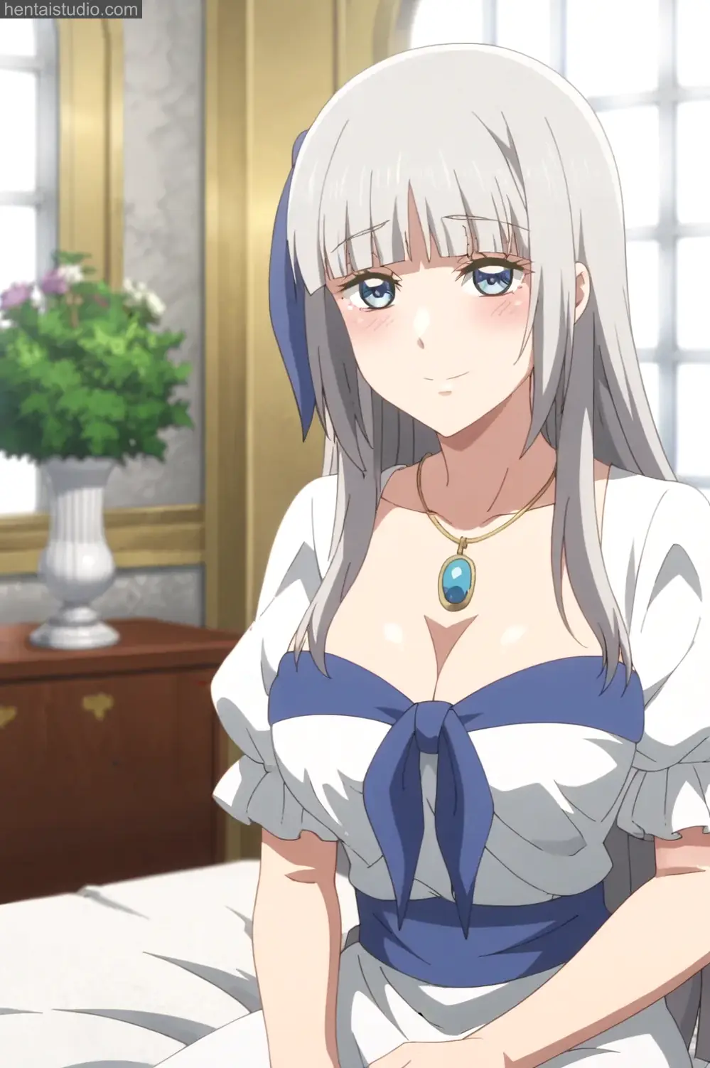 Mylene Rapha Holfort from Trapped In A Dating Sim: The World Of Otome Games Is Tough For Mobs hentai art 2 of 212