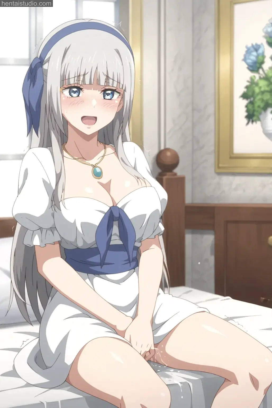 Mylene Rapha Holfort from Trapped In A Dating Sim: The World Of Otome Games Is Tough For Mobs hentai art 21 of 212