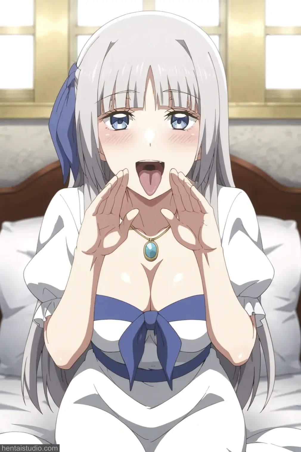 Mylene Rapha Holfort from Trapped In A Dating Sim: The World Of Otome Games Is Tough For Mobs hentai art 4 of 212