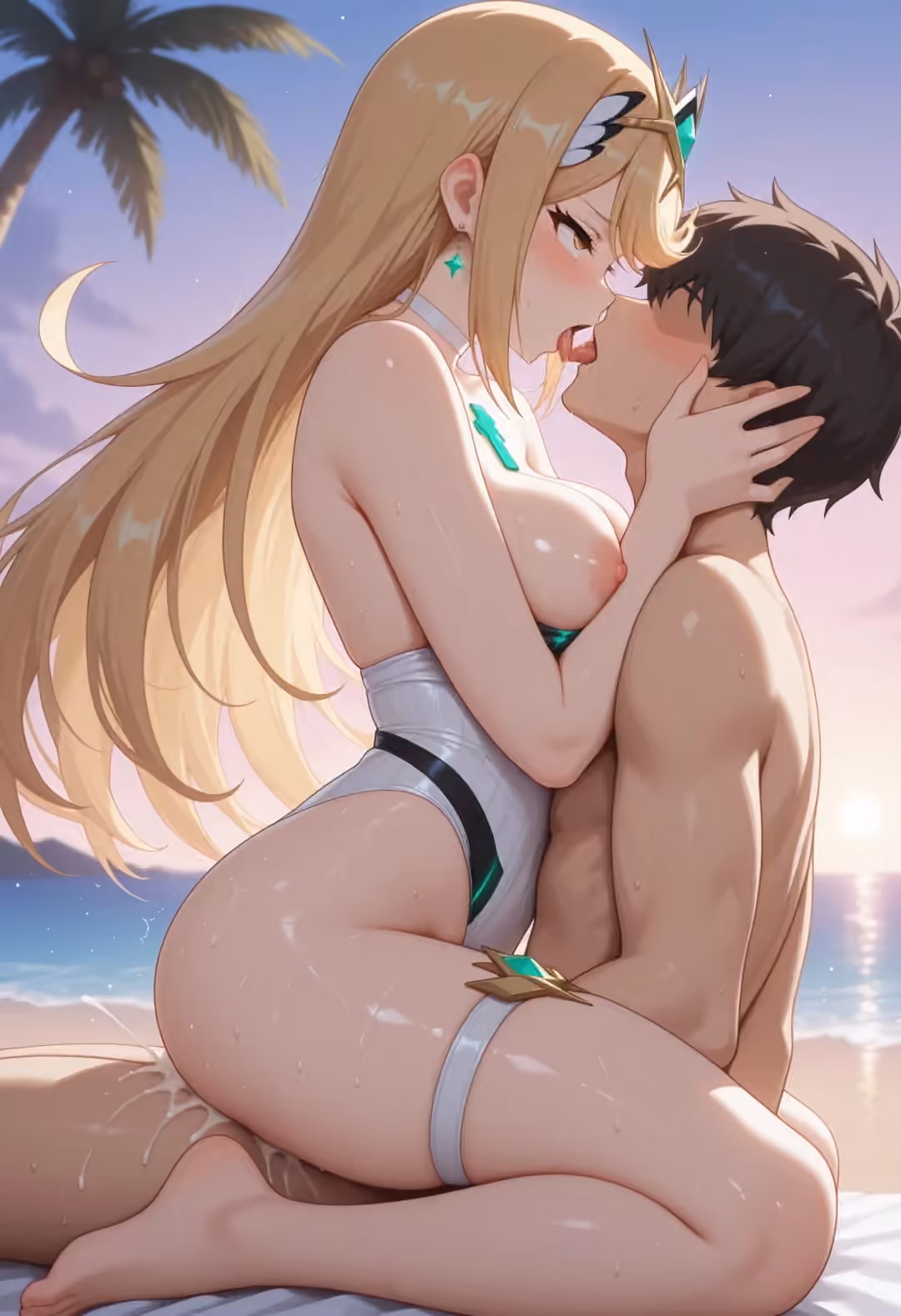 Mythra - Xenoblade Chronicles - Hentai Gallery 5 - 30 Images preview