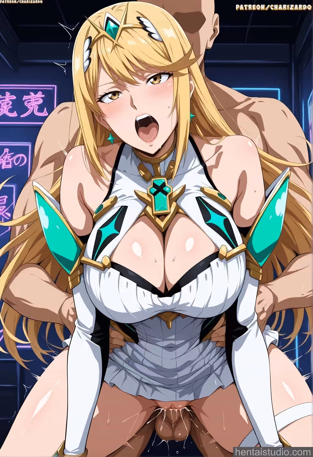 Mythra - Xenoblade Chronicles - Hentai Gallery 6 - 76 Images — image 27 of 76