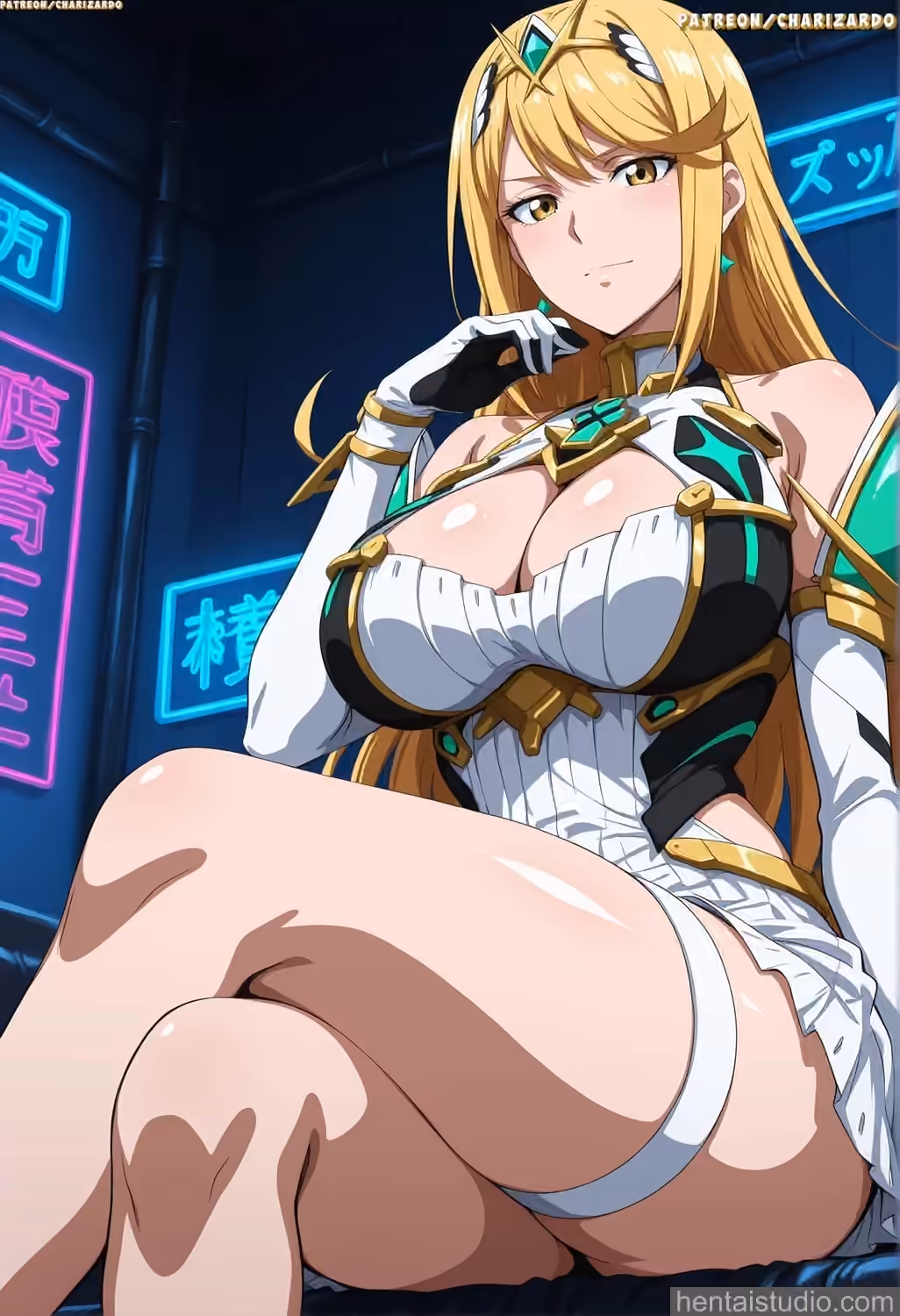 Mythra - Xenoblade Chronicles - Hentai Gallery 6 - 76 Images — image 31 of 76
