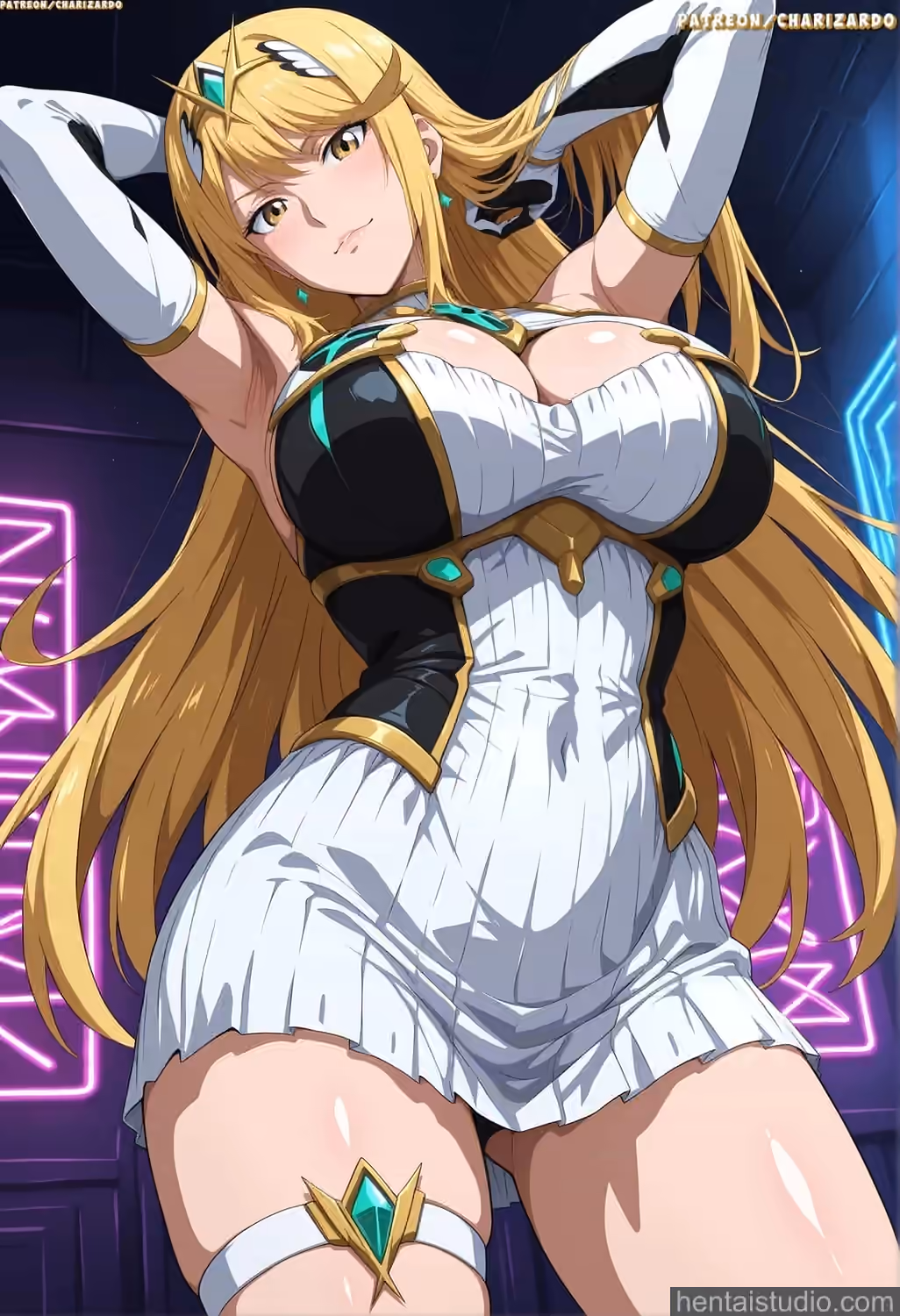 Mythra - Xenoblade Chronicles - Hentai Gallery 6 - 76 Images — image 53 of 76
