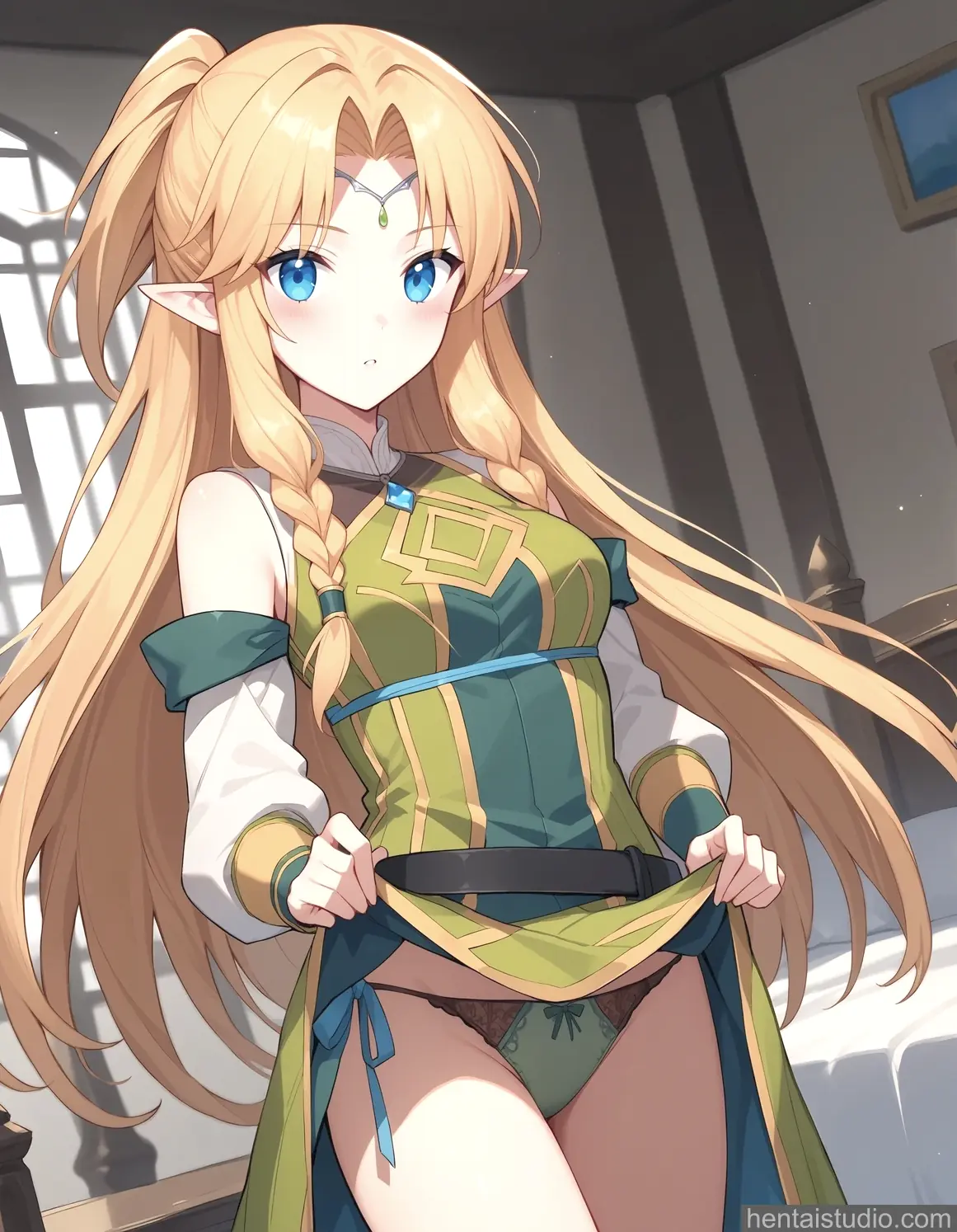 Myura from Isekai Cheat Magician hentai art 1 of 175