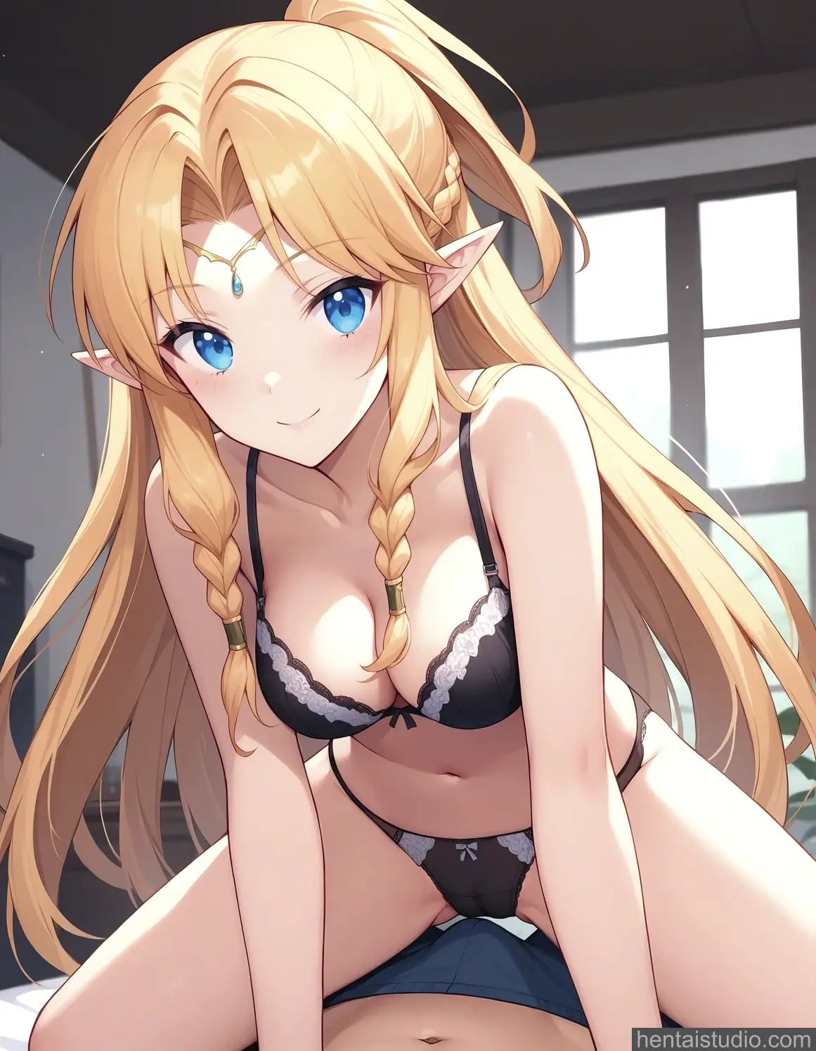 Myura from Isekai Cheat Magician hentai art 11 of 175