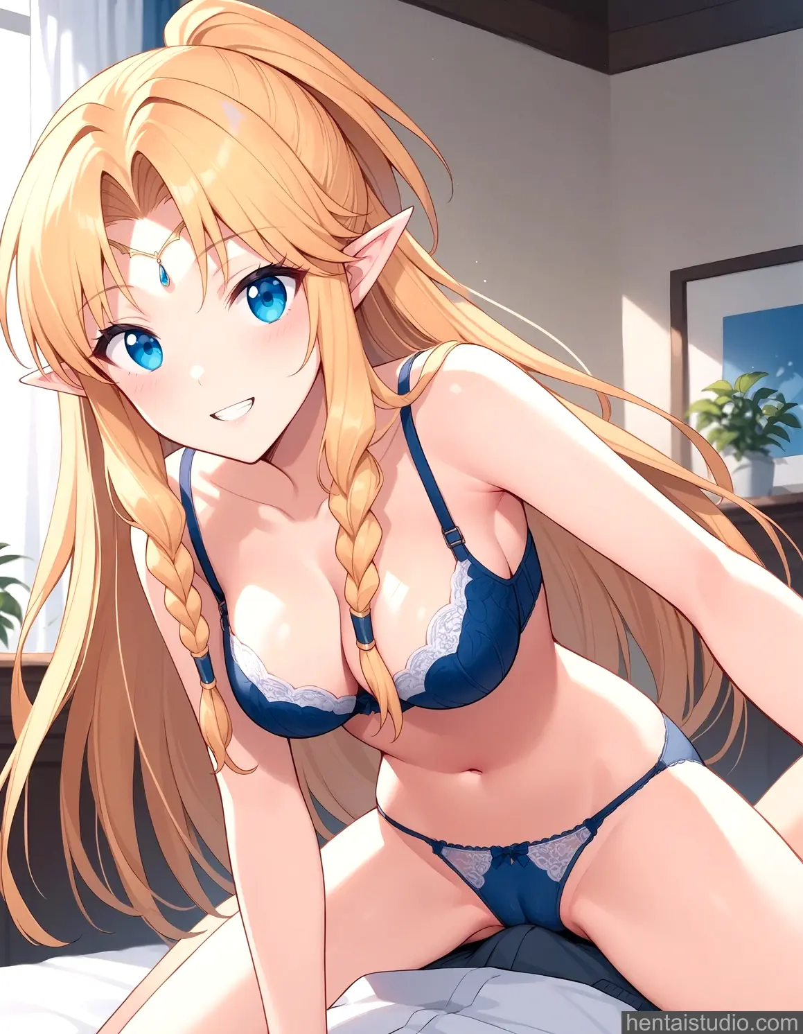 Myura from Isekai Cheat Magician hentai art 12 of 175