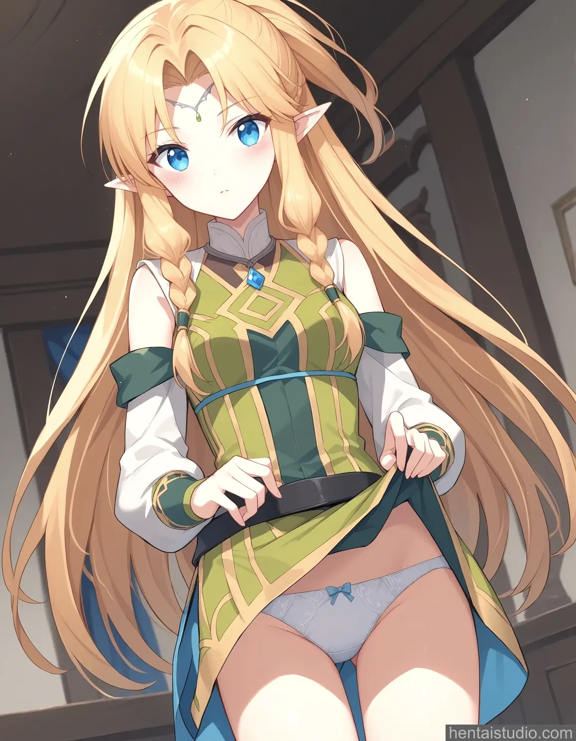 Myura from Isekai Cheat Magician hentai art 2 of 175