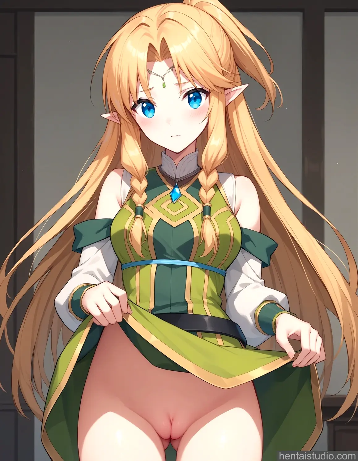 Myura from Isekai Cheat Magician hentai art 4 of 175