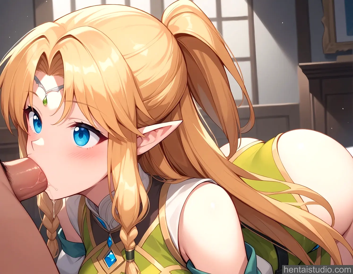 Myura from Isekai Cheat Magician hentai art 58 of 175