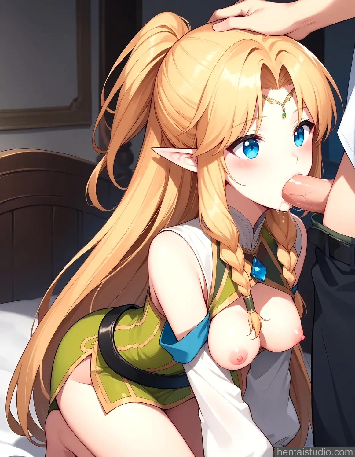 Myura from Isekai Cheat Magician hentai art 60 of 175