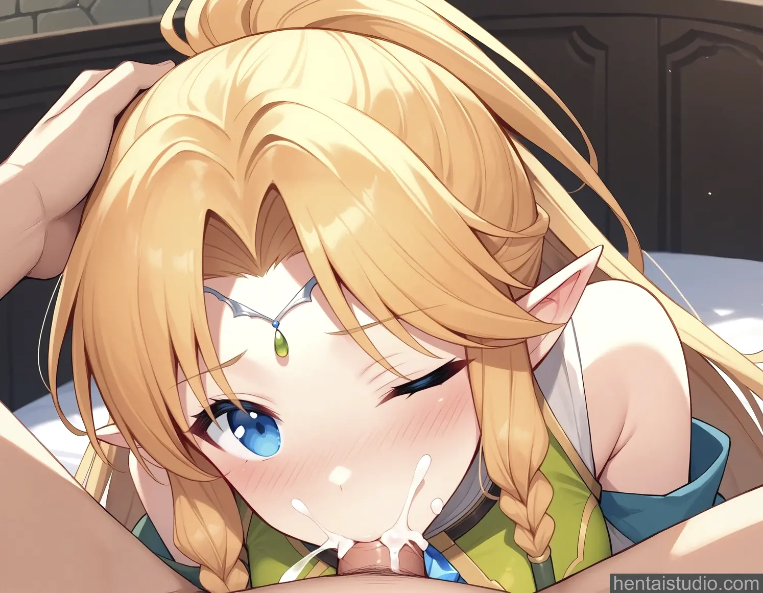 Myura from Isekai Cheat Magician hentai art 63 of 175