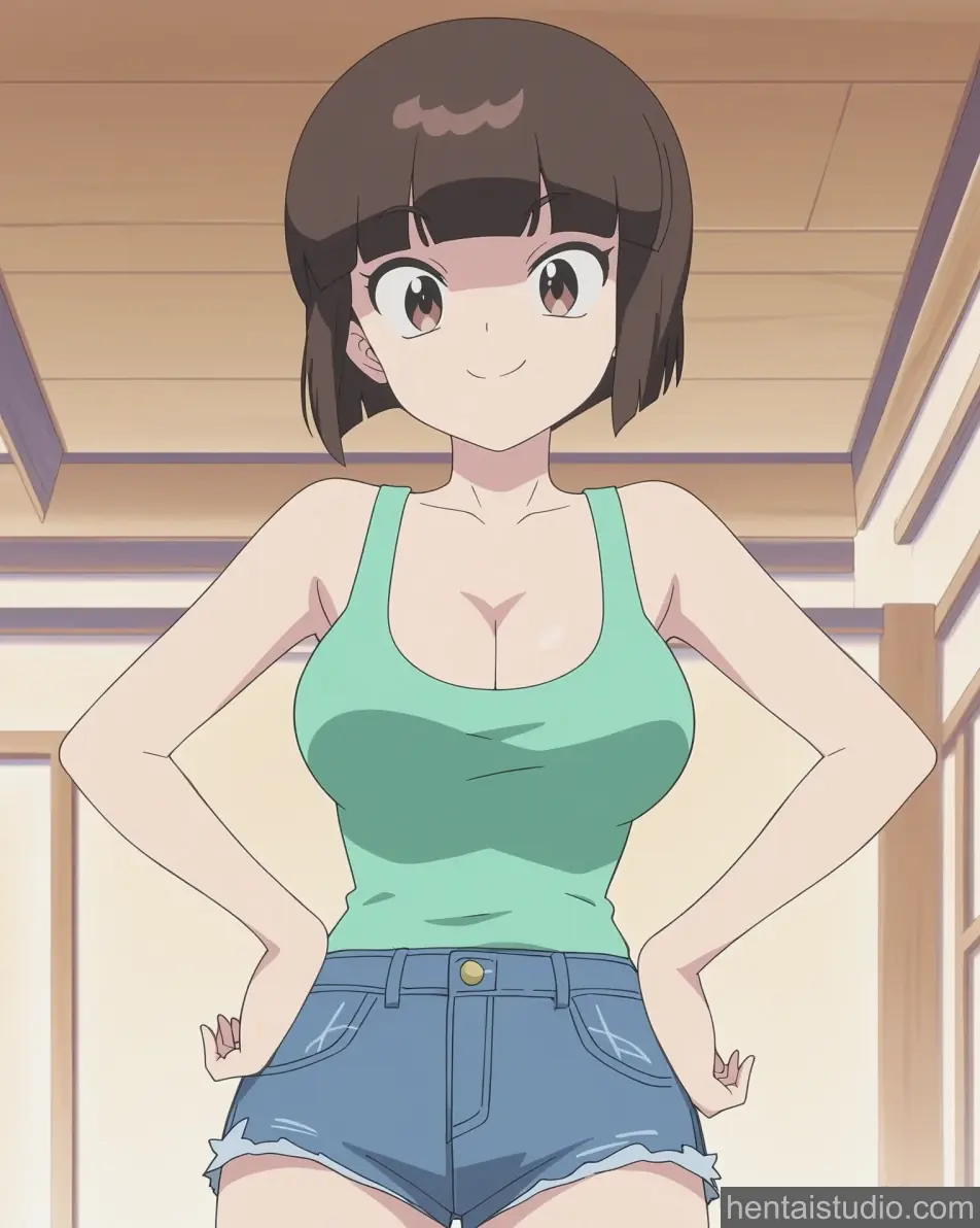 Nabiki Tendou from Ranma 1/2 hentai art 1 of 70