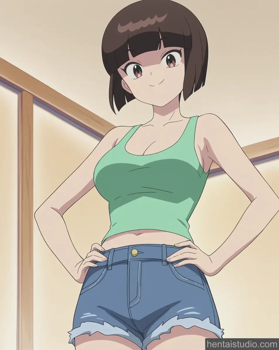 Nabiki Tendou from Ranma 1/2 hentai art 2 of 70