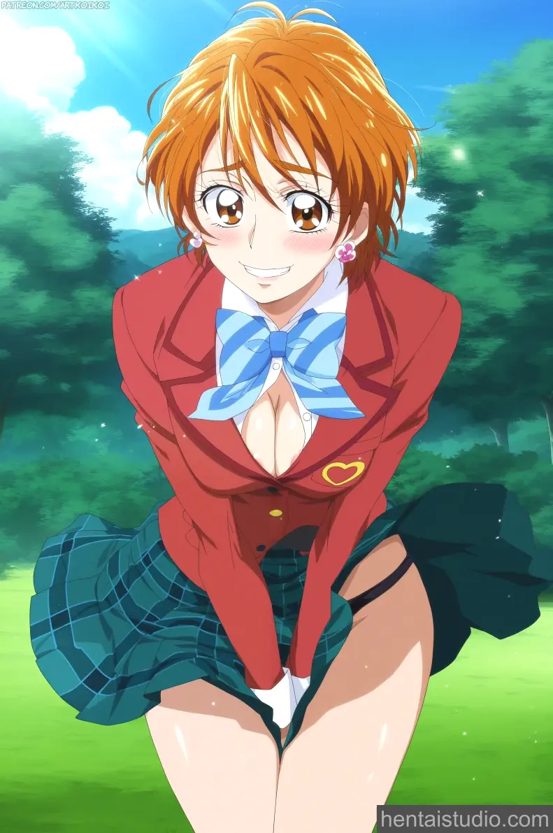 Nagisa Misumi from Pretty Cure hentai art 10 of 12