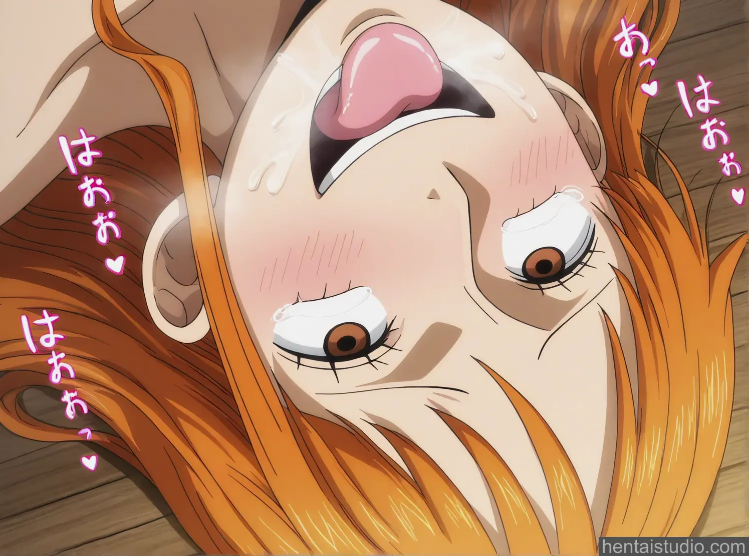 Nami Luffy from One Piece hentai art 17 of 96
