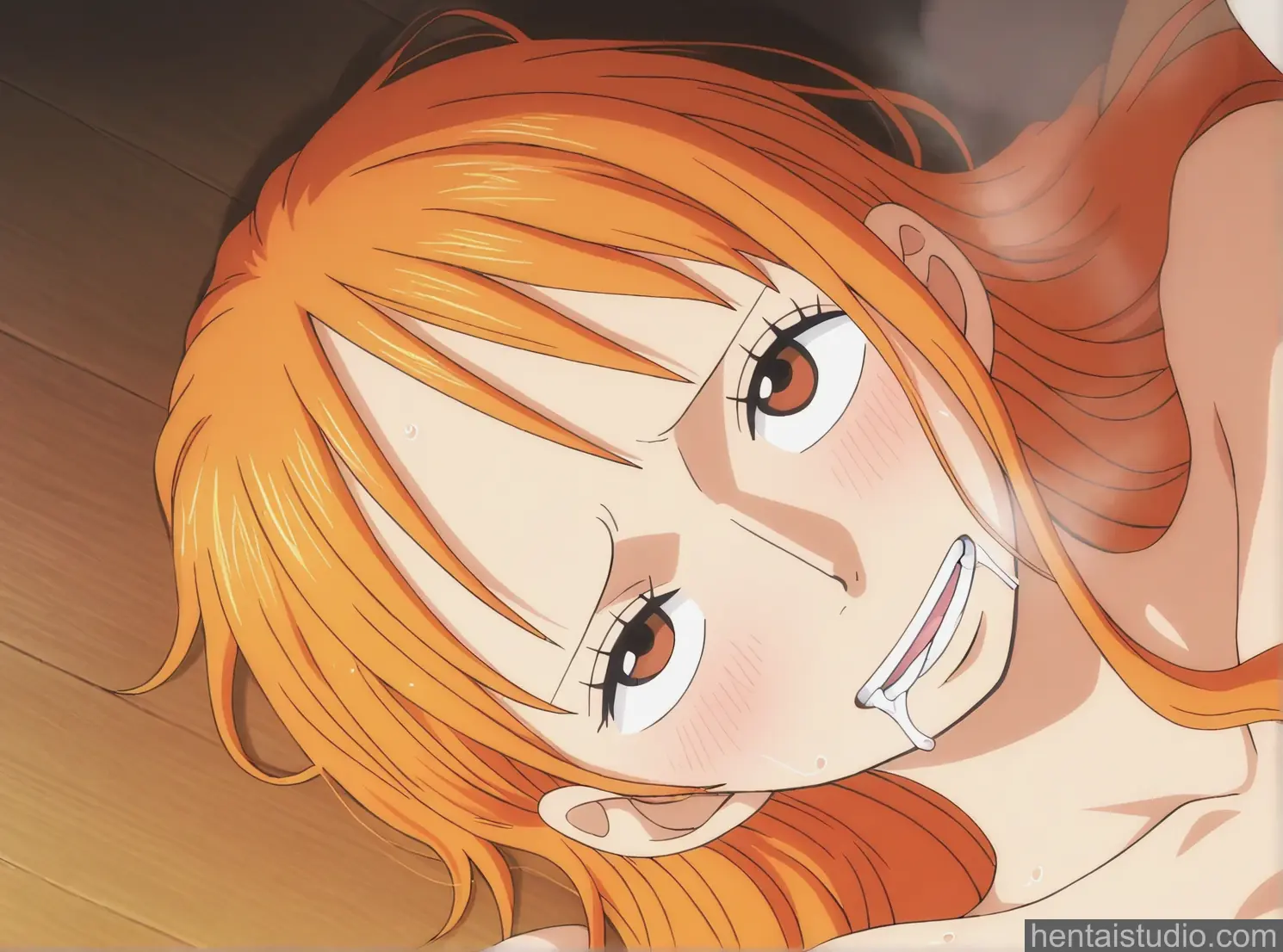 Nami Luffy from One Piece hentai art 18 of 96