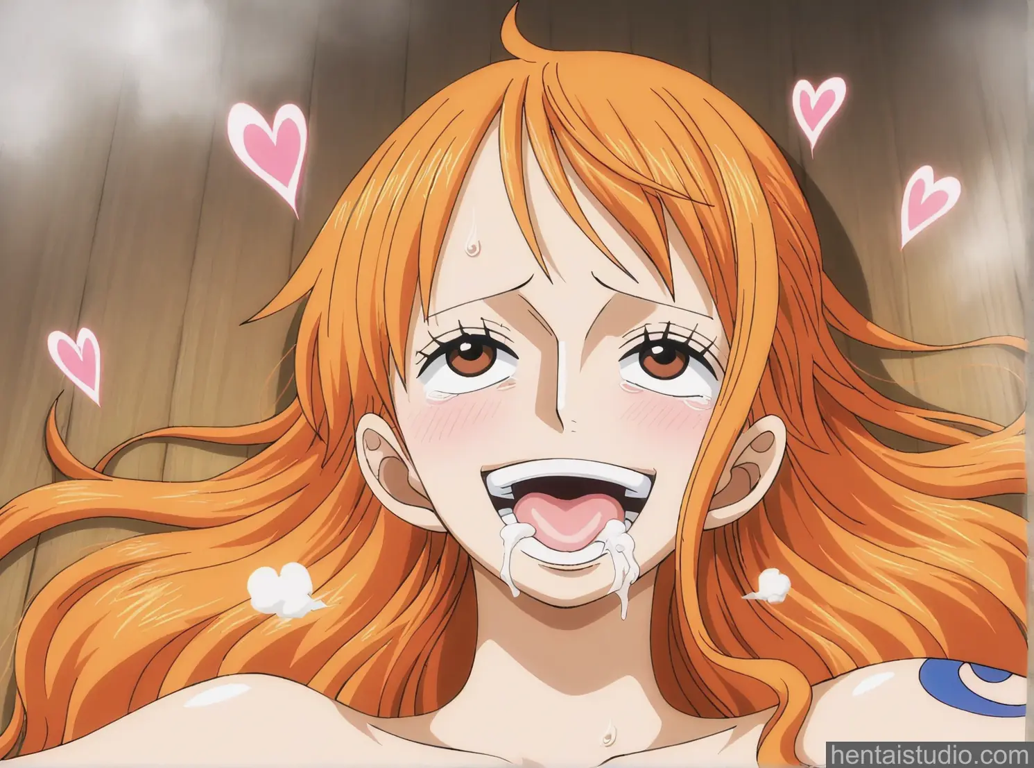 Nami Luffy from One Piece hentai art 89 of 96