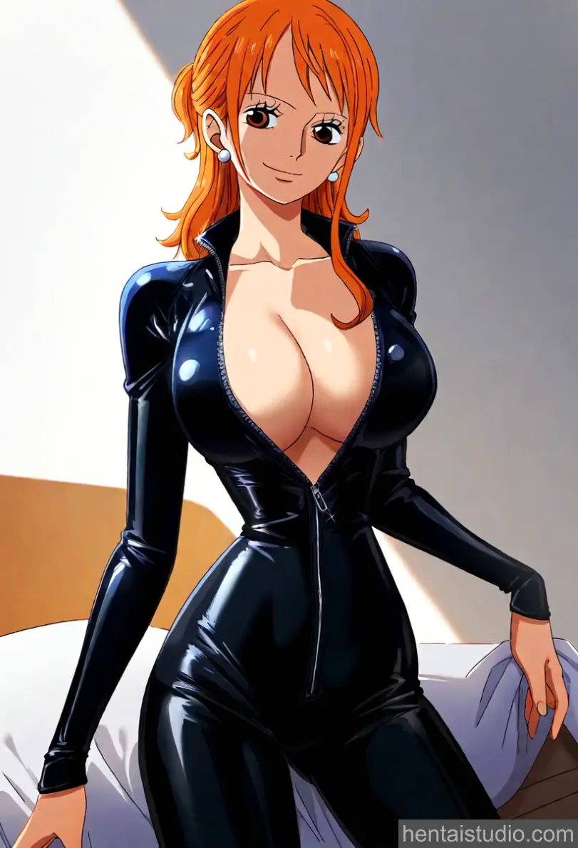 Nami from One Piece hentai art 28 of 33
