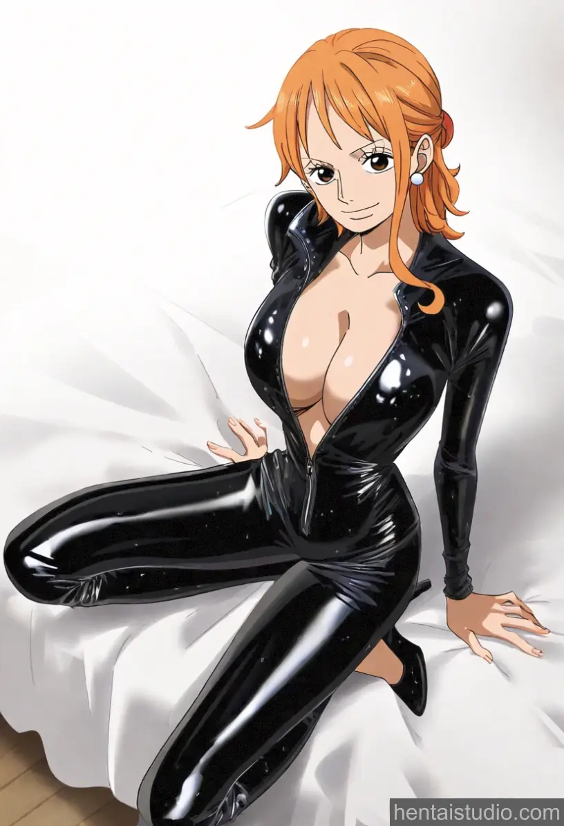 Nami from One Piece hentai art 29 of 33