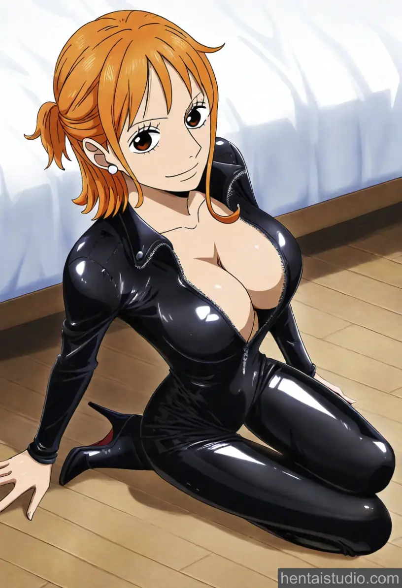 HD hentai gallery of Nami - Latex collection