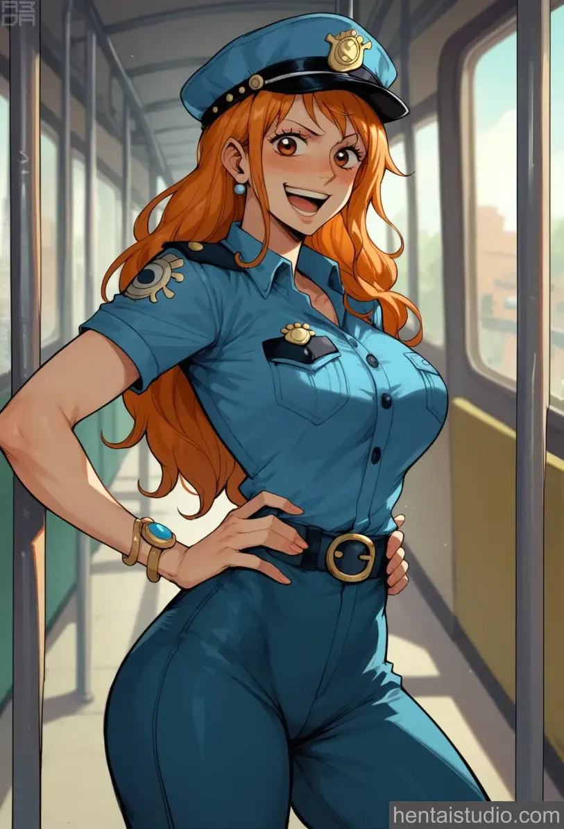 Nami from One Piece hentai art 2 of 58