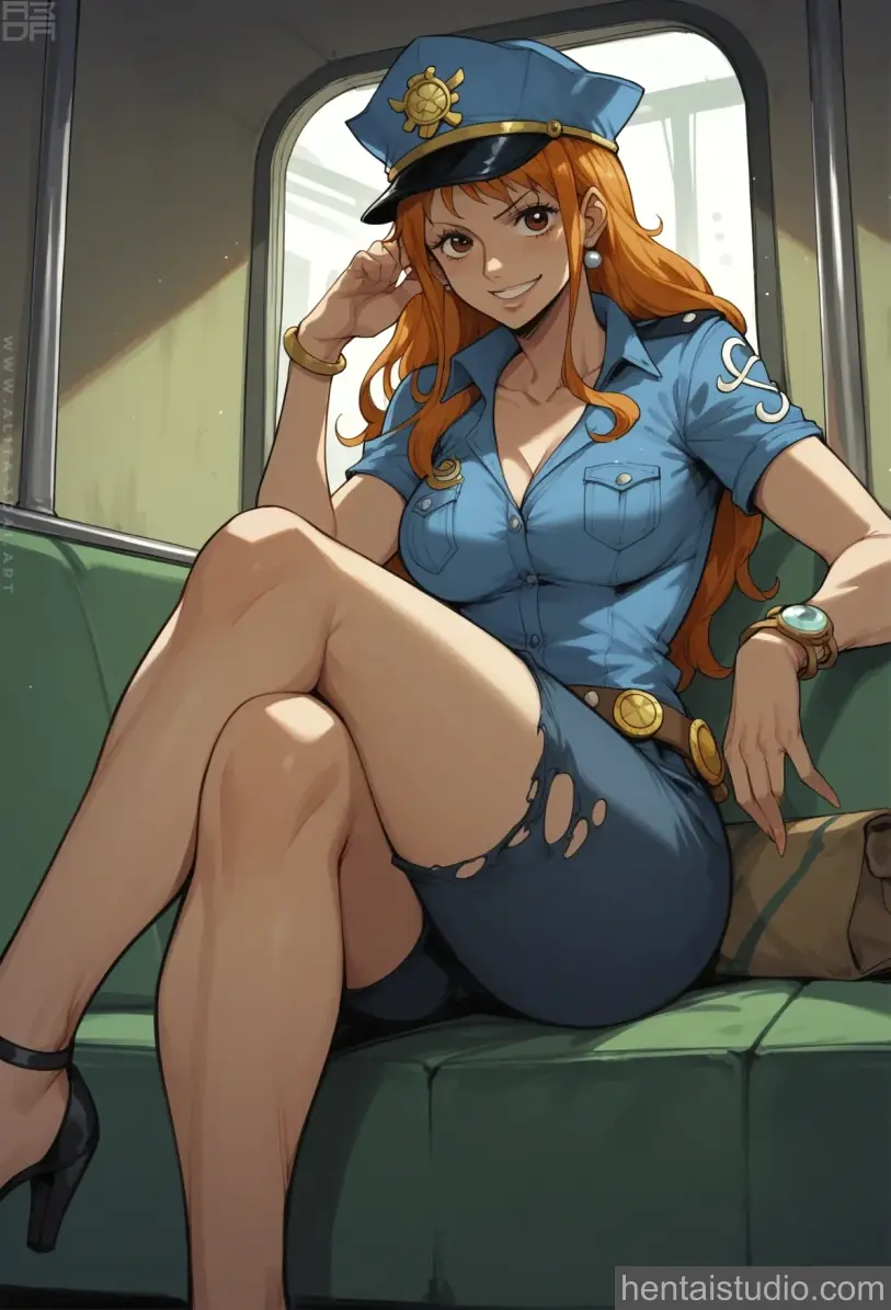 Nami from One Piece hentai art 27 of 58
