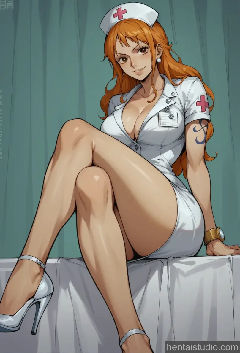 Nami from One Piece hentai art 26 of 56