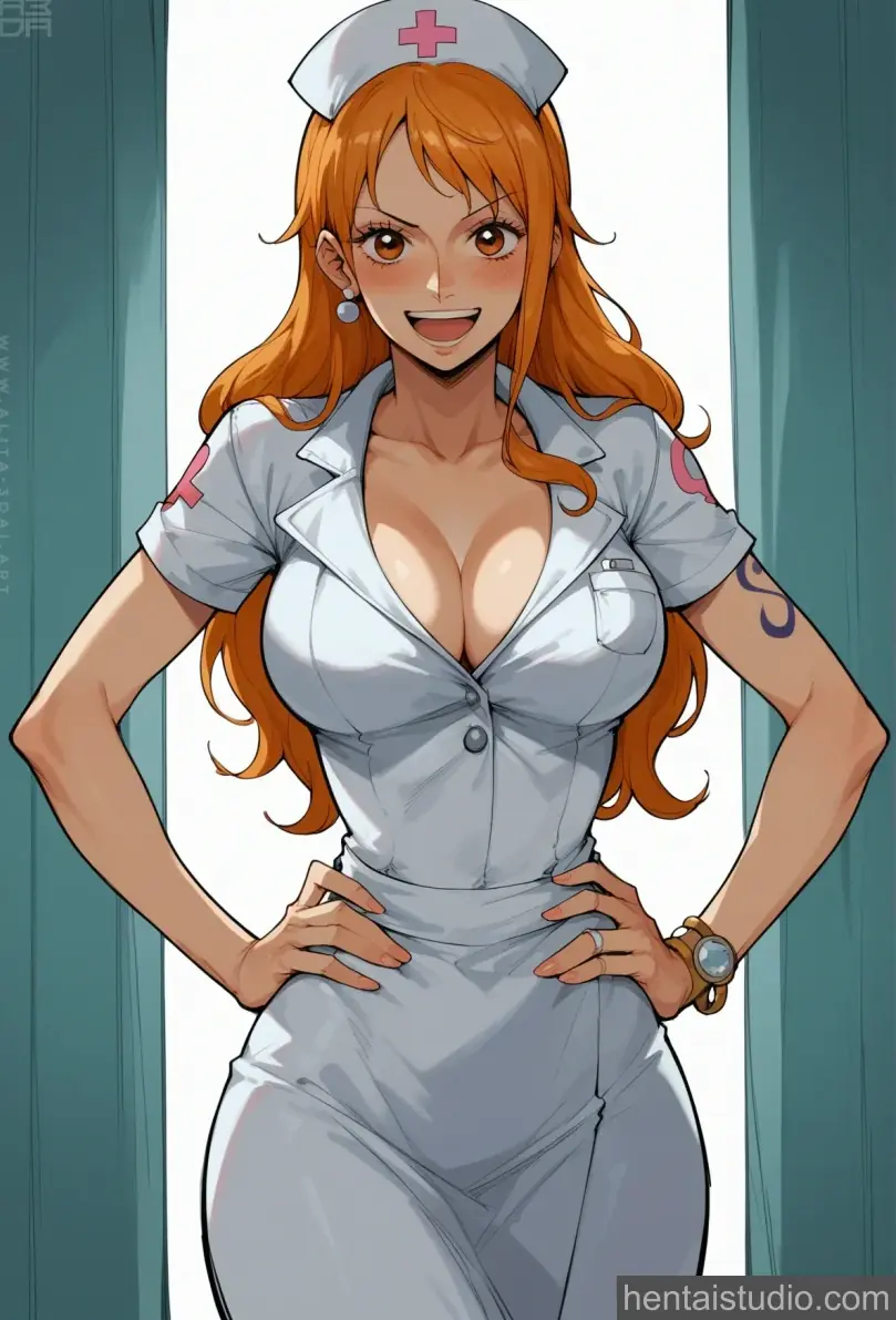 Nami from One Piece hentai art 39 of 56