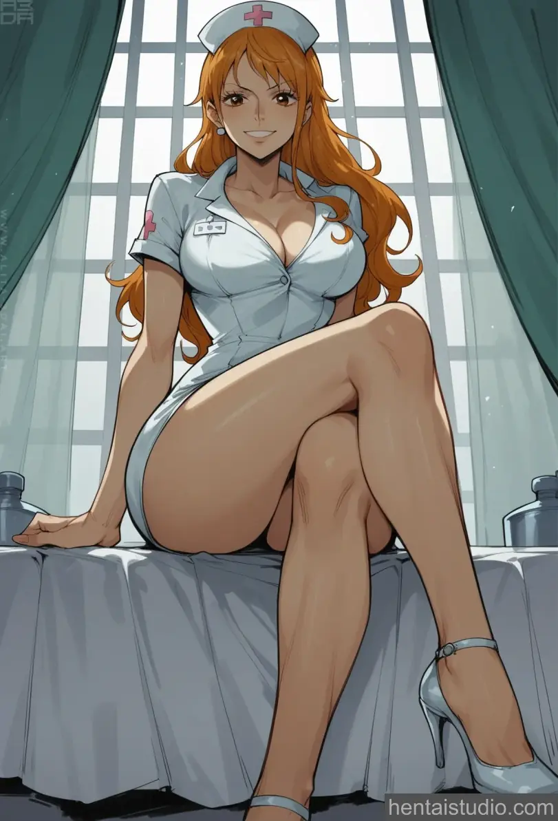 Nami from One Piece hentai art 41 of 56