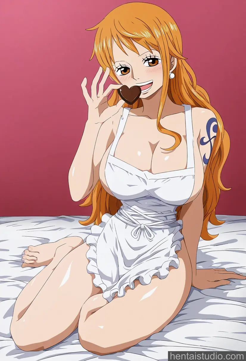 Nami from One Piece hentai art 24 of 30