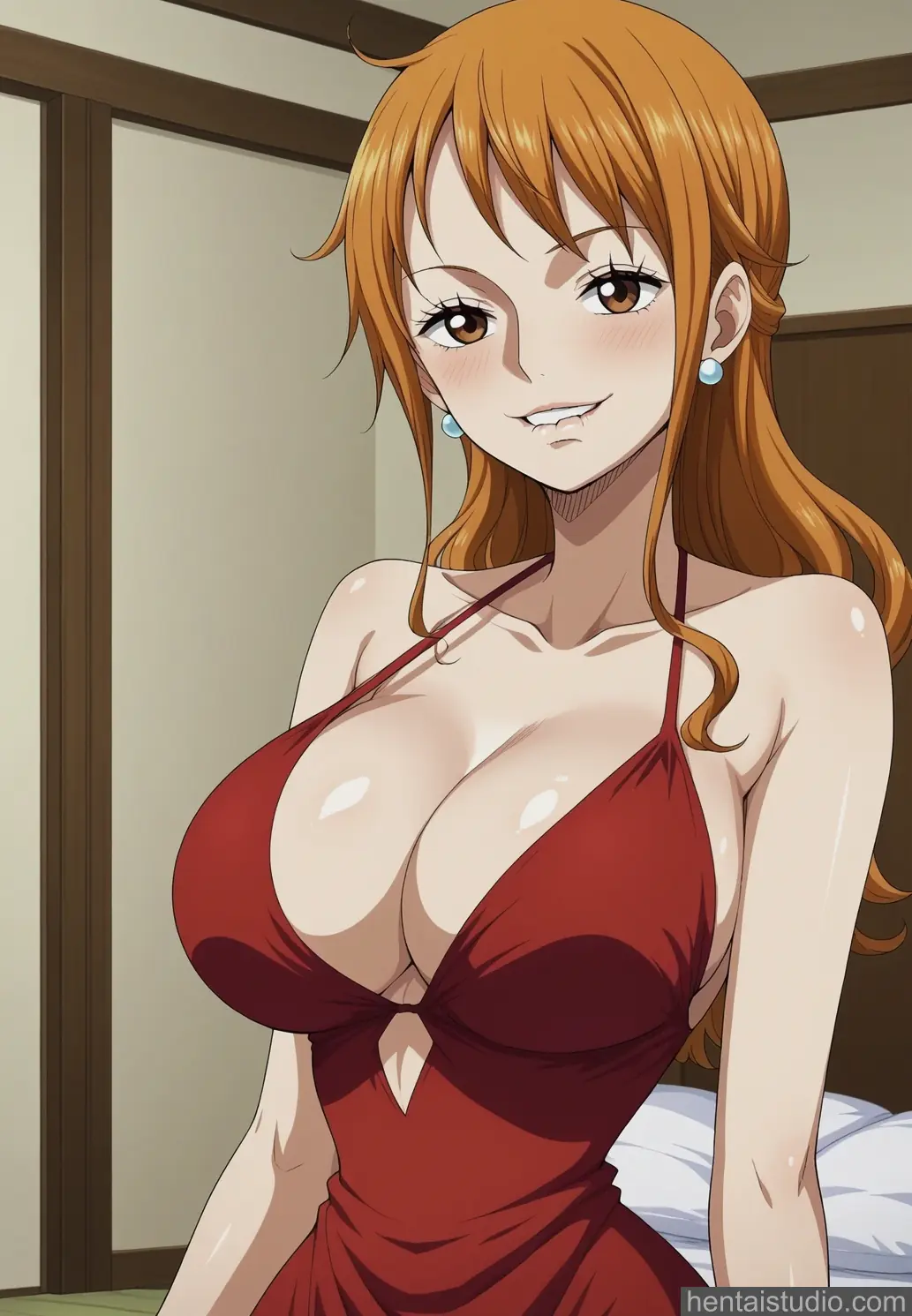 Nami from One Piece hentai art 7 of 180