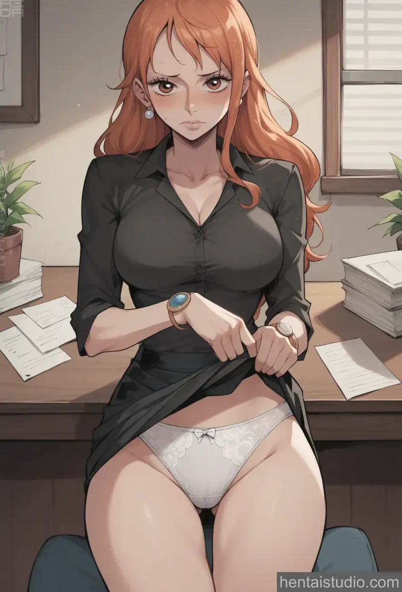 Nami from One Piece hentai art 35 of 62