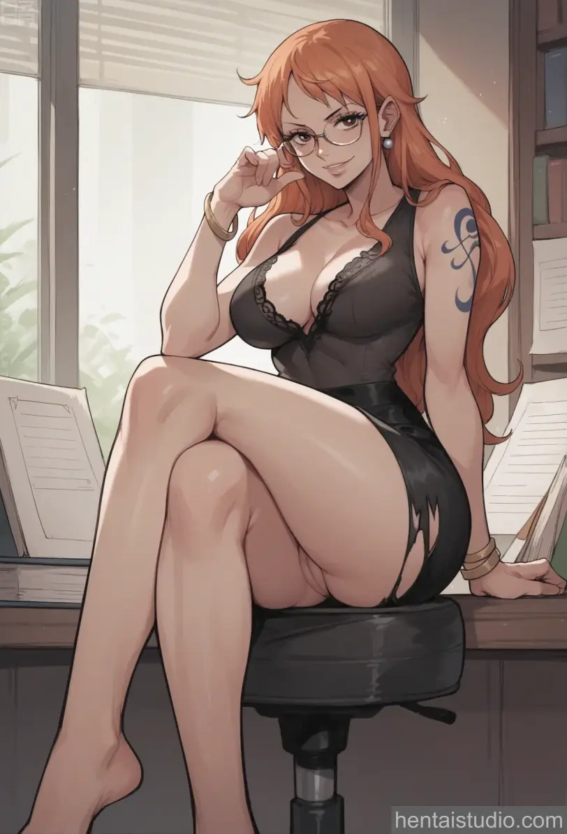 Nami from One Piece hentai art 41 of 62