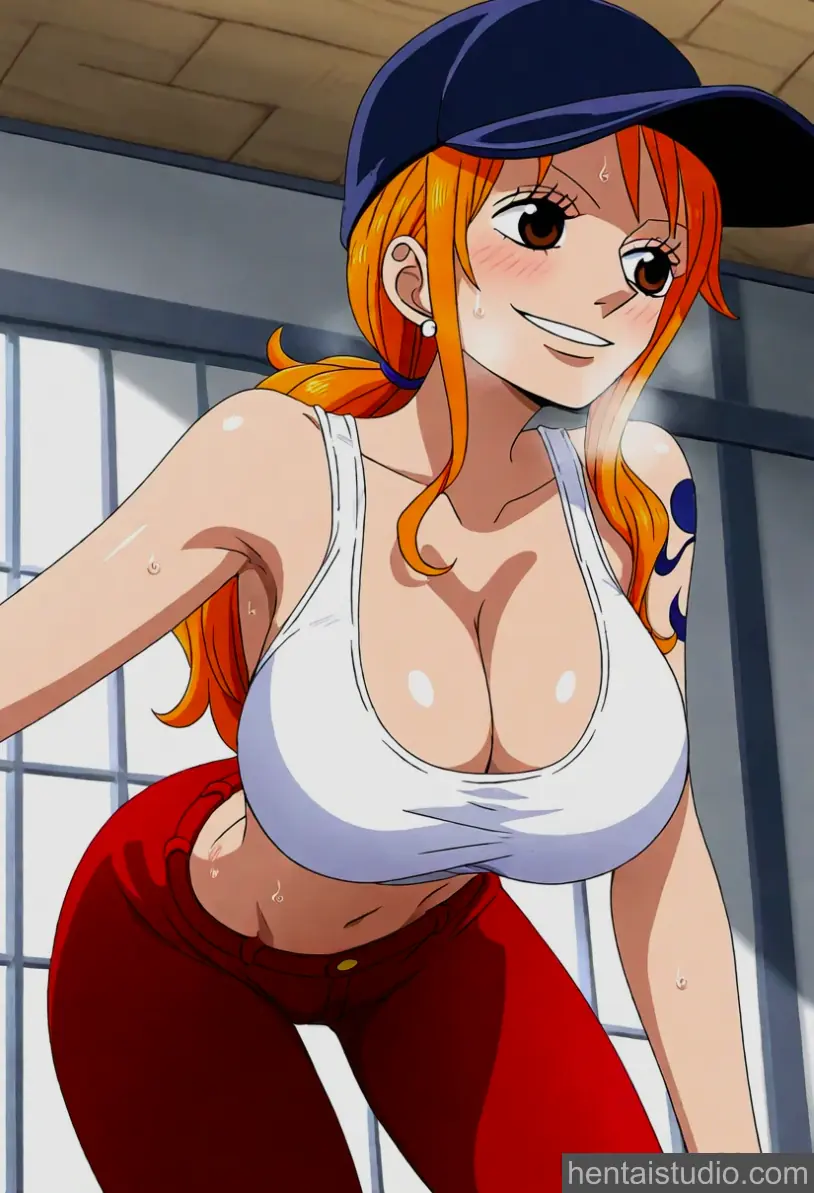 Nami from One Piece hentai art 1 of 23