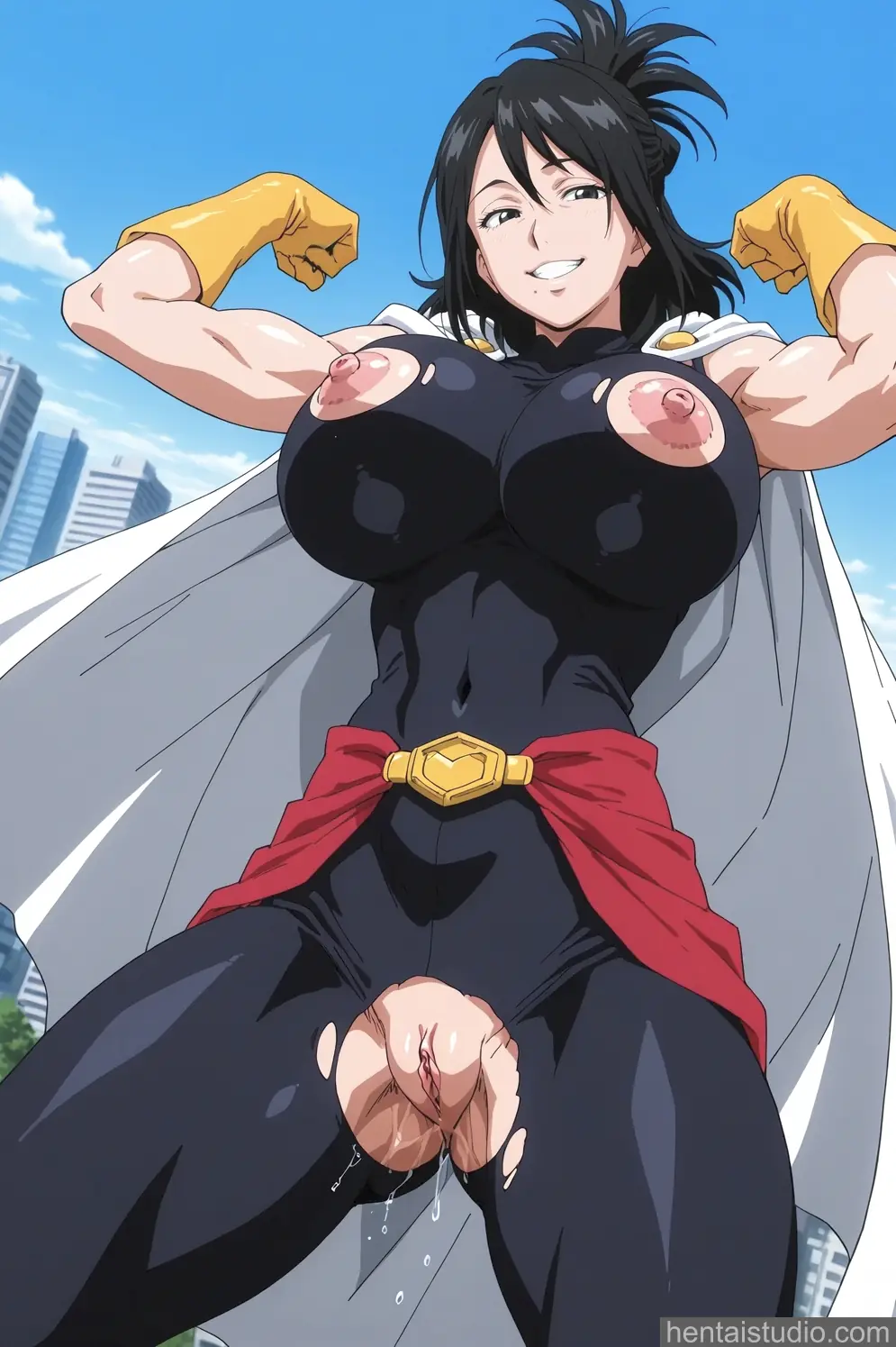 Nana Shimura from My Hero Academia hentai art 1 of 96