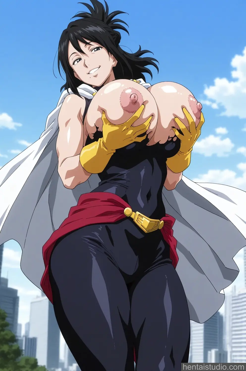 Nana Shimura from My Hero Academia hentai art 13 of 96