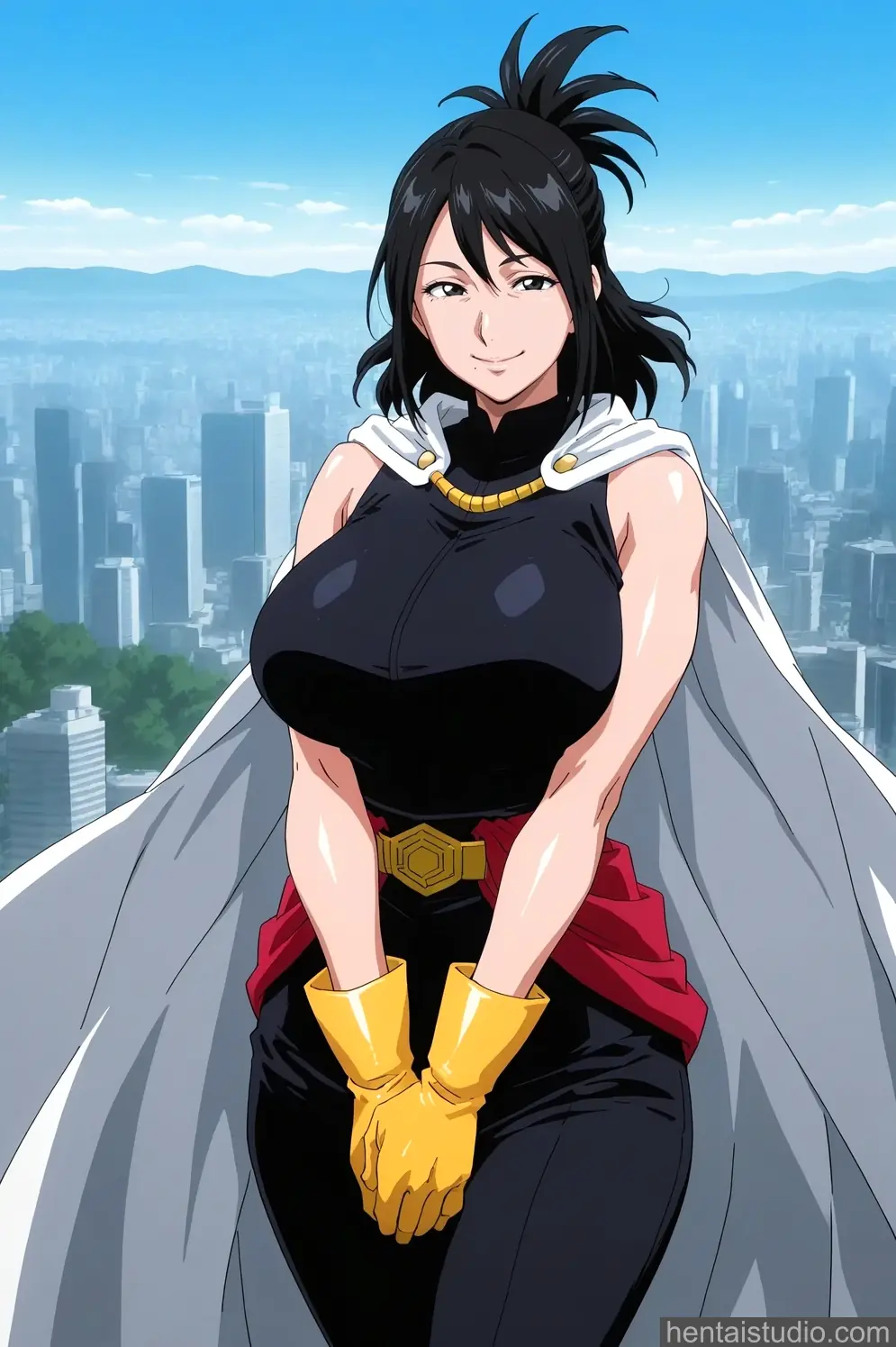 Nana Shimura from My Hero Academia hentai art 15 of 96