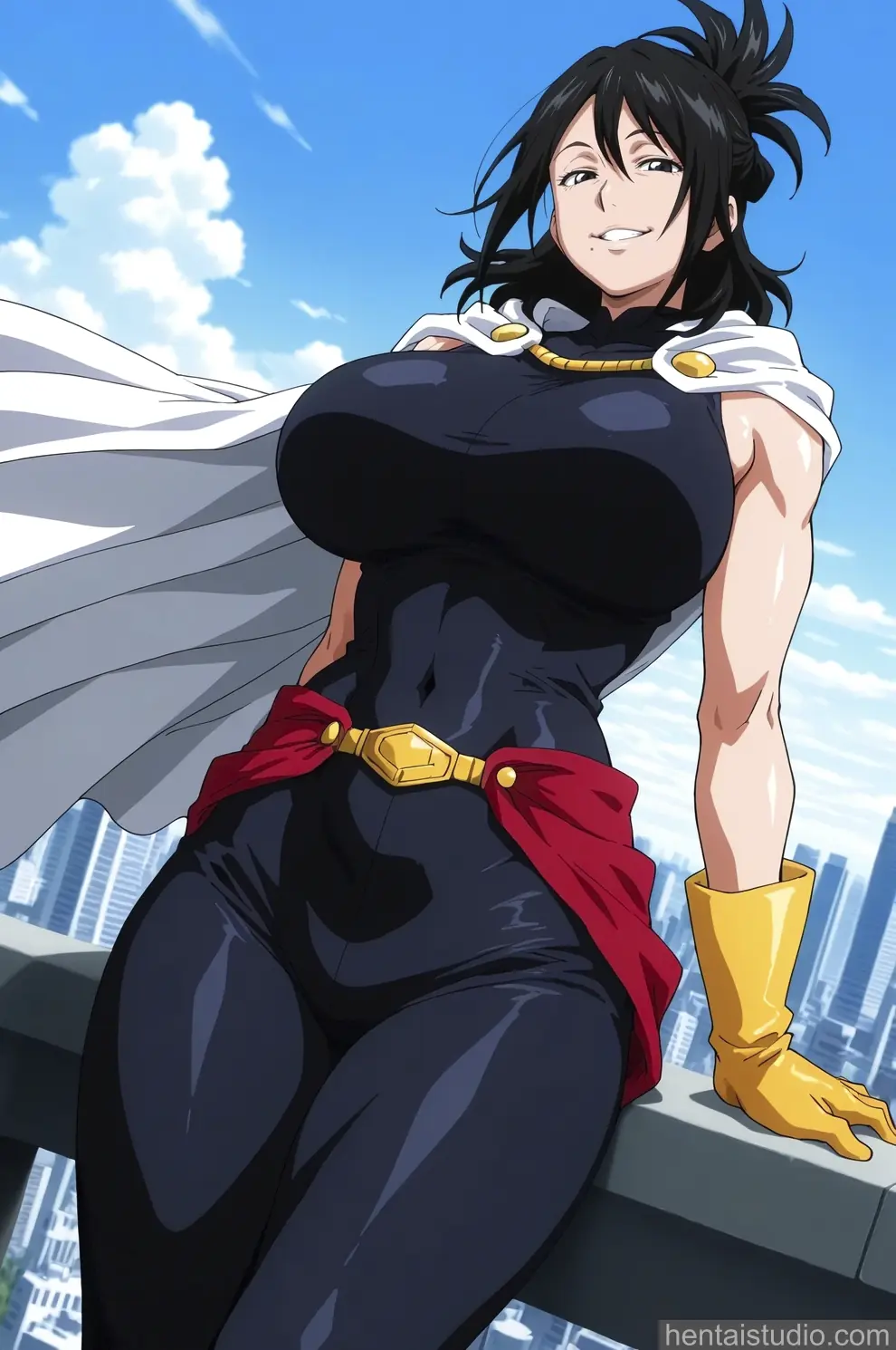 Nana Shimura from My Hero Academia hentai art 16 of 96