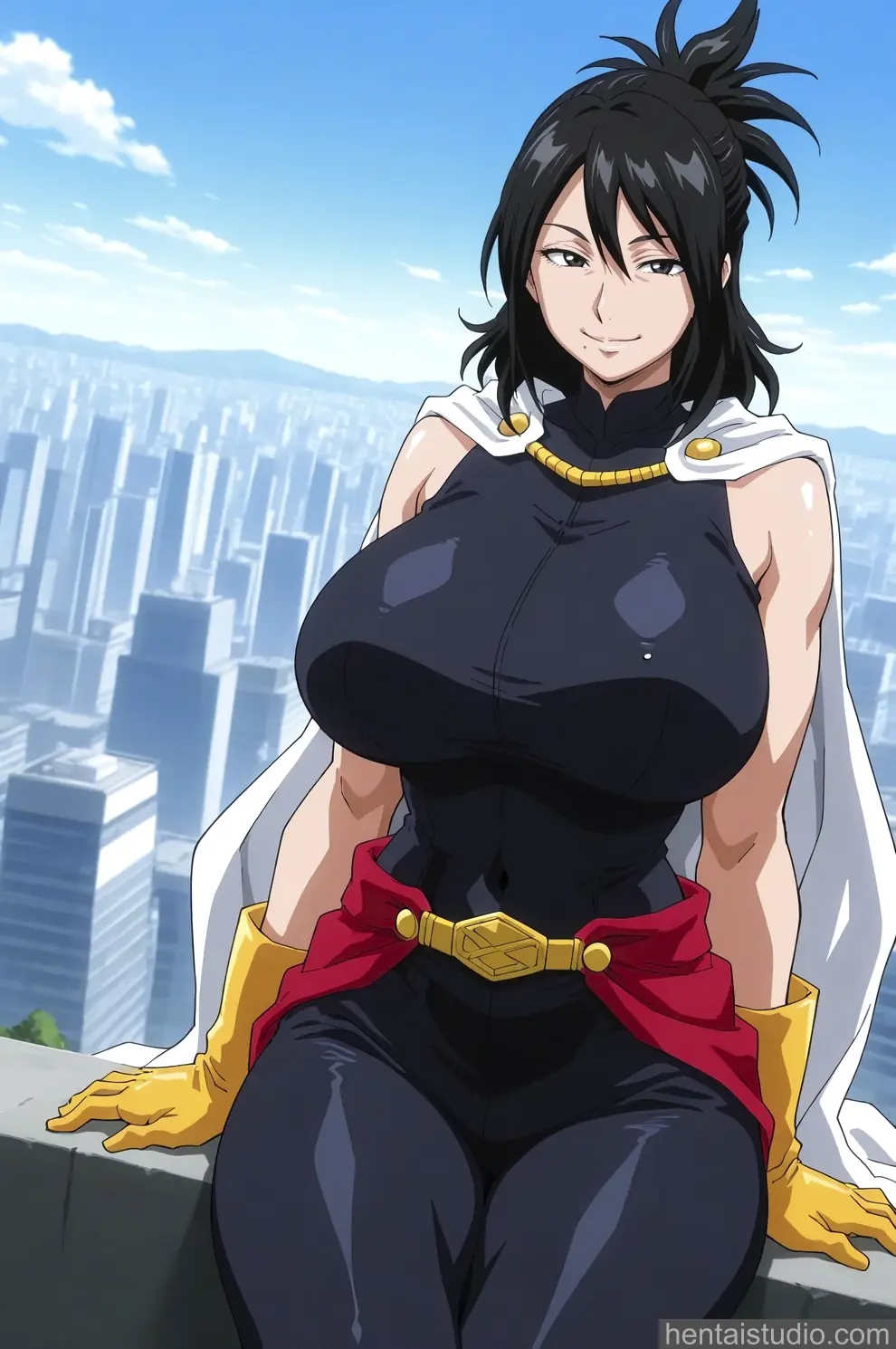 Nana Shimura from My Hero Academia hentai art 17 of 96