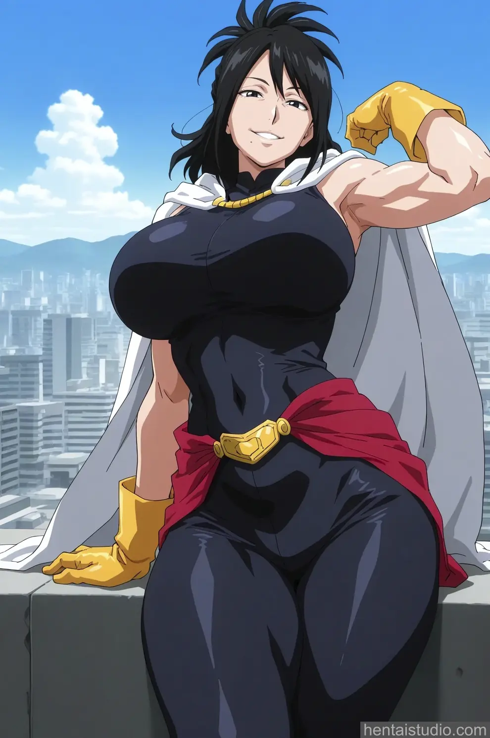 Nana Shimura from My Hero Academia hentai art 18 of 96