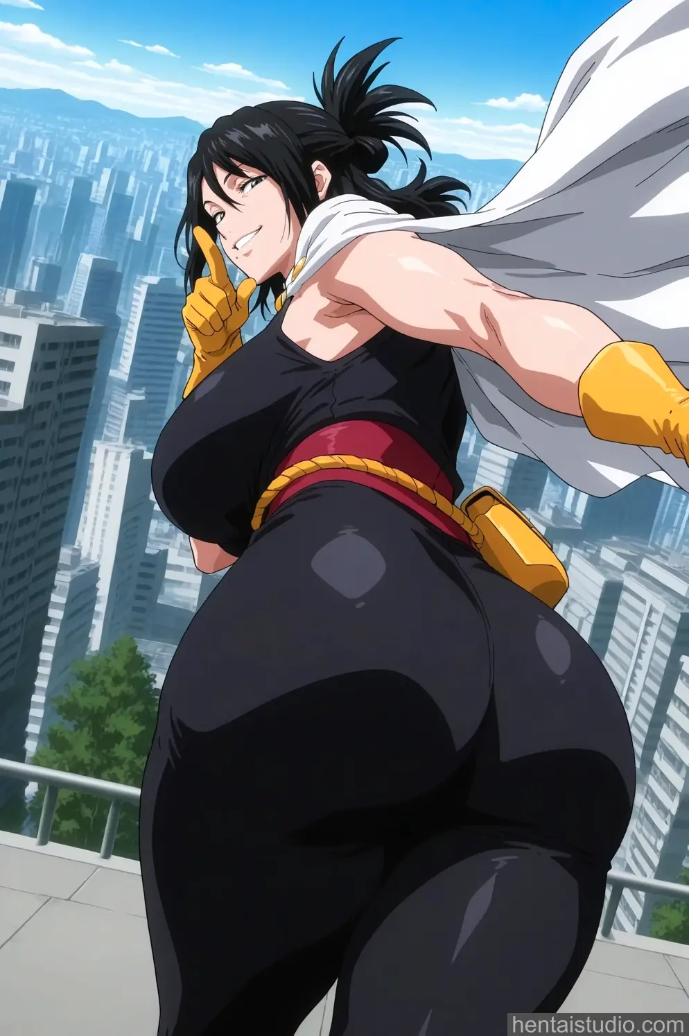 Nana Shimura from My Hero Academia hentai art 19 of 96