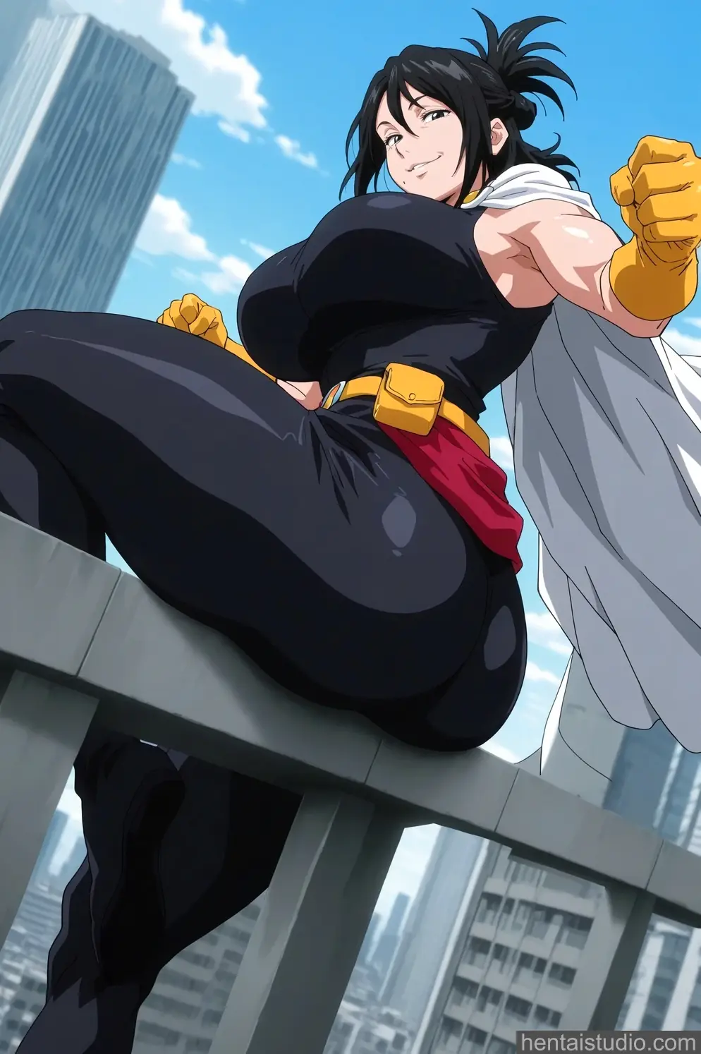 Nana Shimura from My Hero Academia hentai art 2 of 96