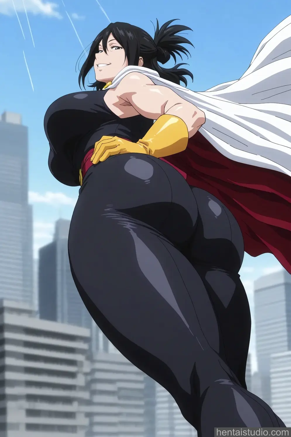 Nana Shimura from My Hero Academia hentai art 20 of 96
