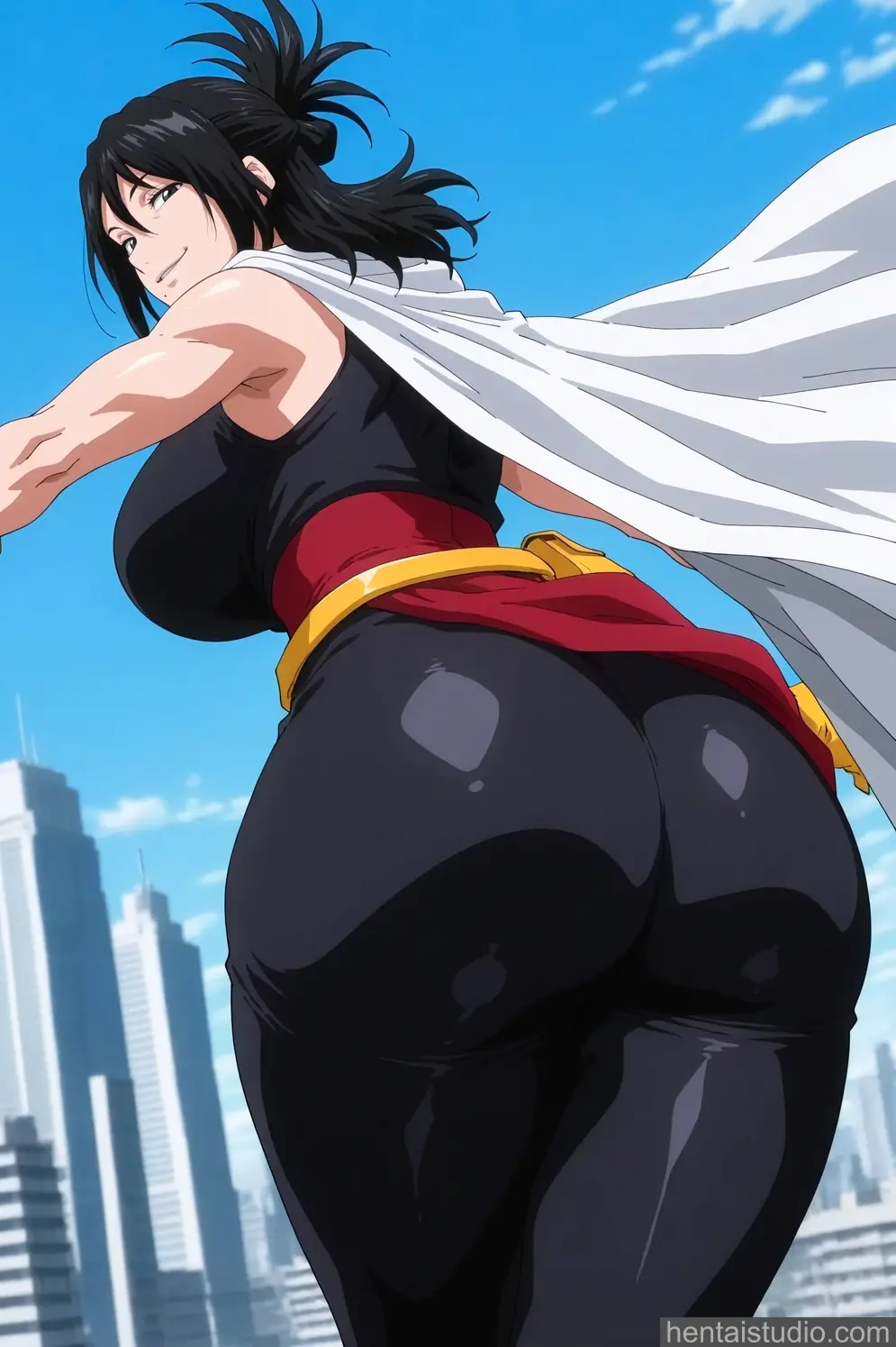 Nana Shimura from My Hero Academia hentai art 21 of 96