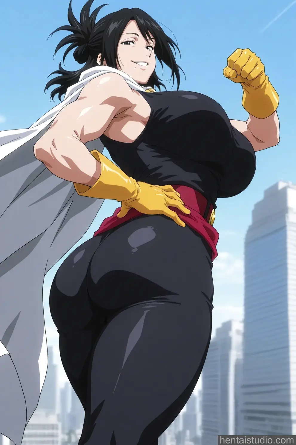 Nana Shimura from My Hero Academia hentai art 25 of 96