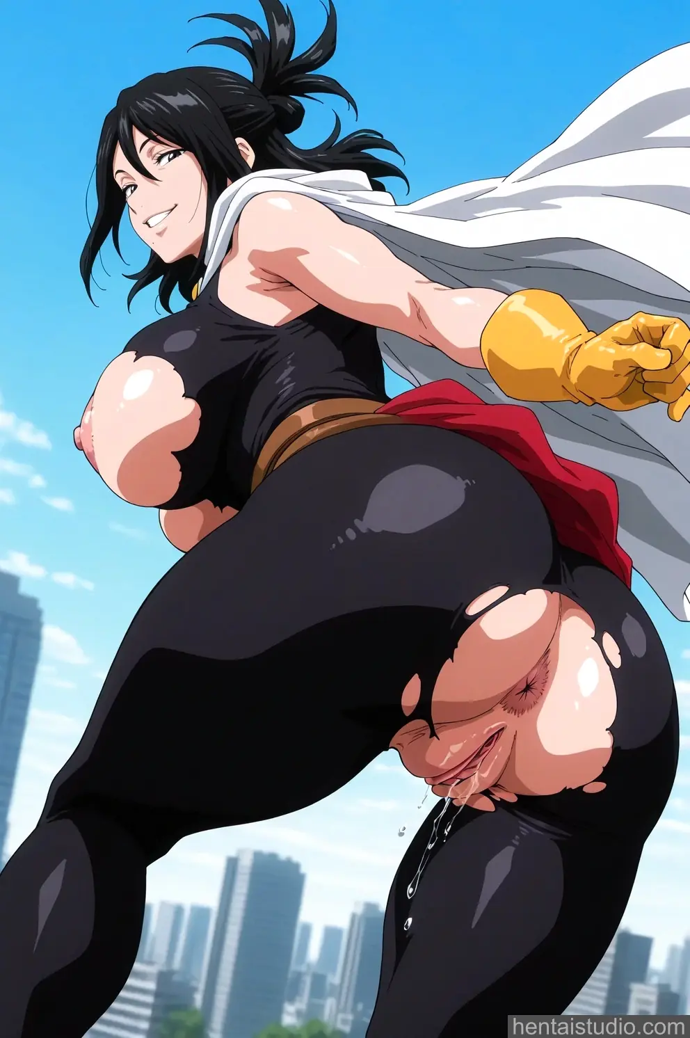 Nana Shimura from My Hero Academia hentai art 3 of 96