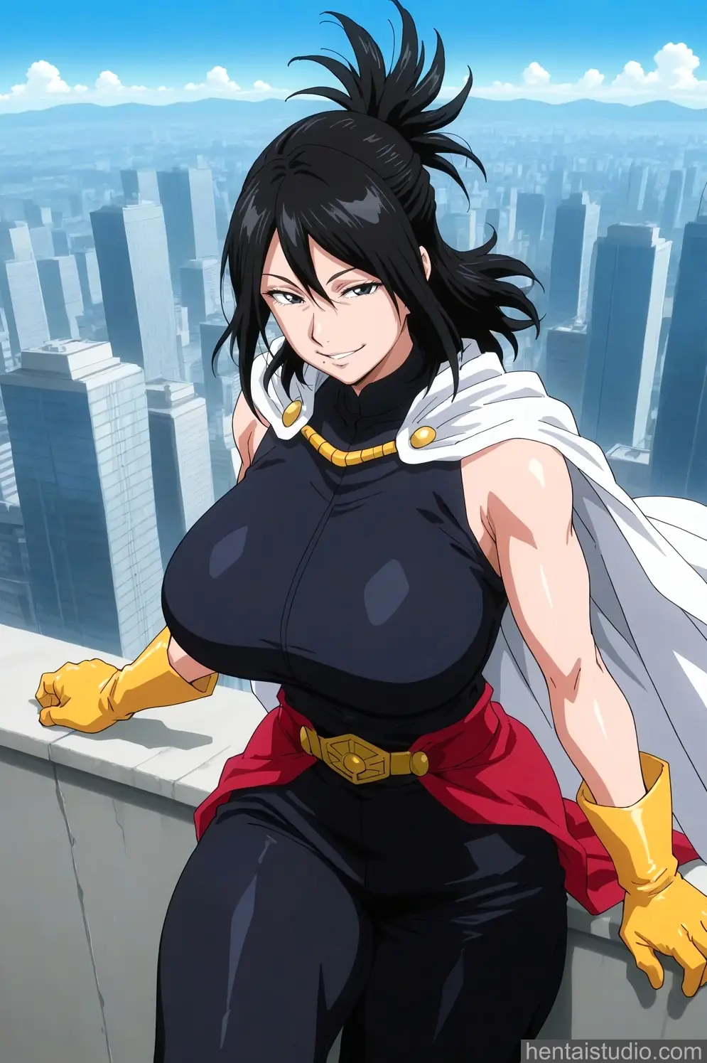 Nana Shimura from My Hero Academia hentai art 30 of 96
